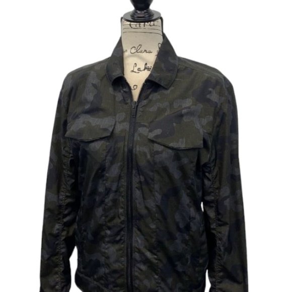 Calvin Klein Jeans Green Camouflage Jacket Small - Picture 3 of 11